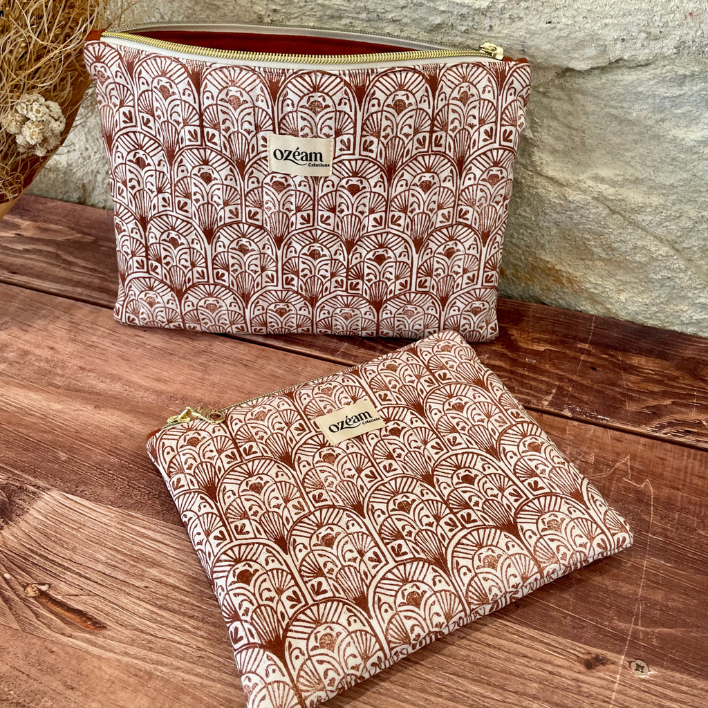 Pochette plate - Taj Mahal terracotta