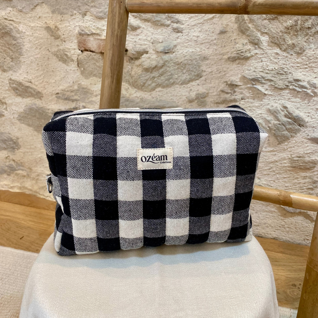Trousse carrée - Évasion Noir