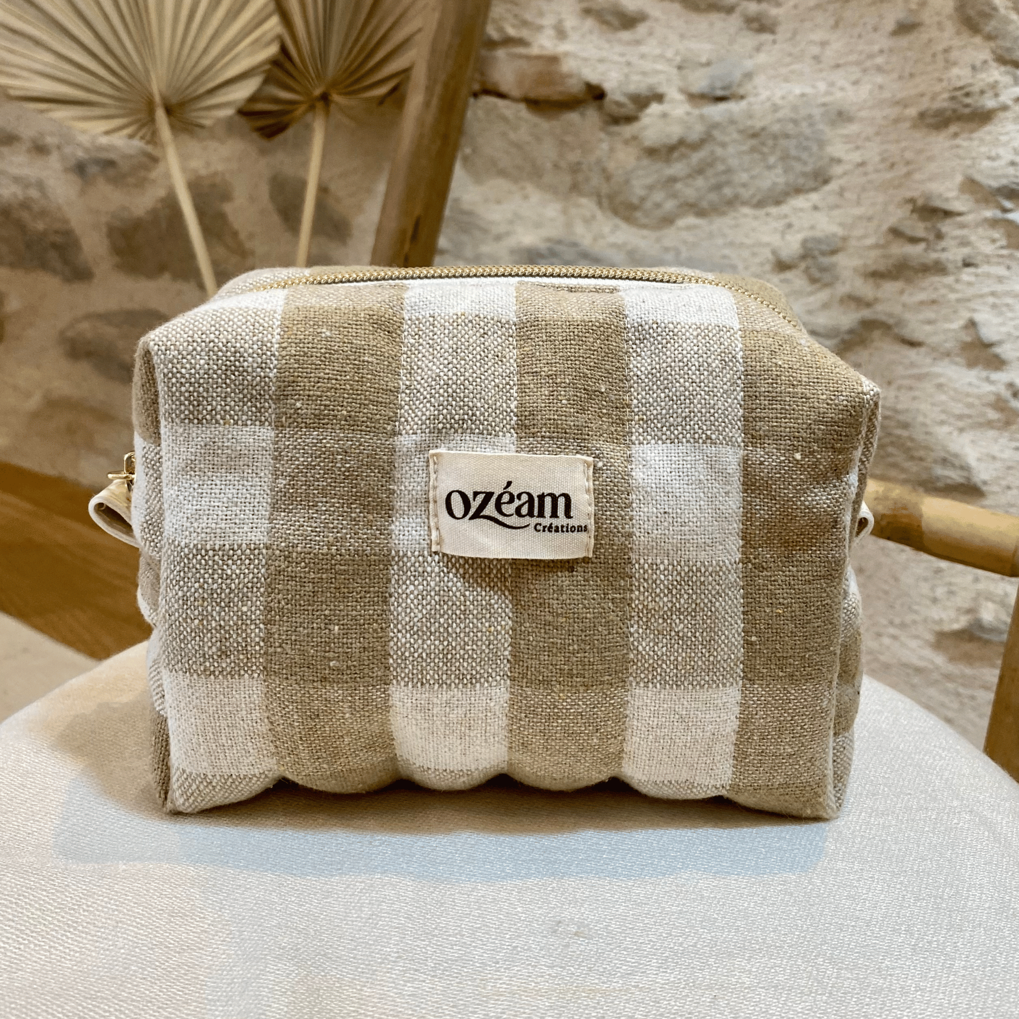 Trousse carrée - Évasion Sable