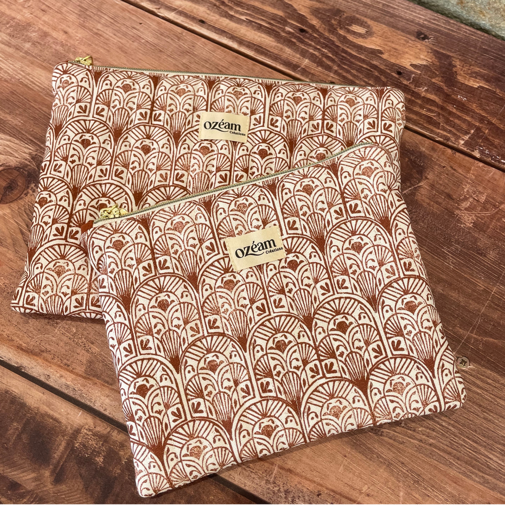 Pochette plate - Taj Mahal terracotta