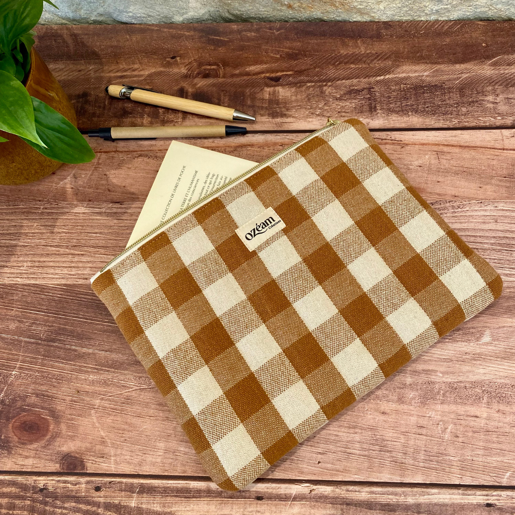 Pochette plate - Évasion Caramel