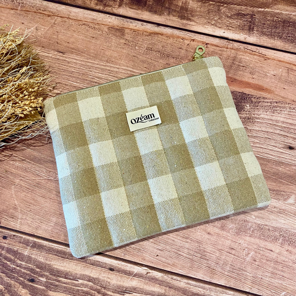 Pochette plate - Évasion Sable
