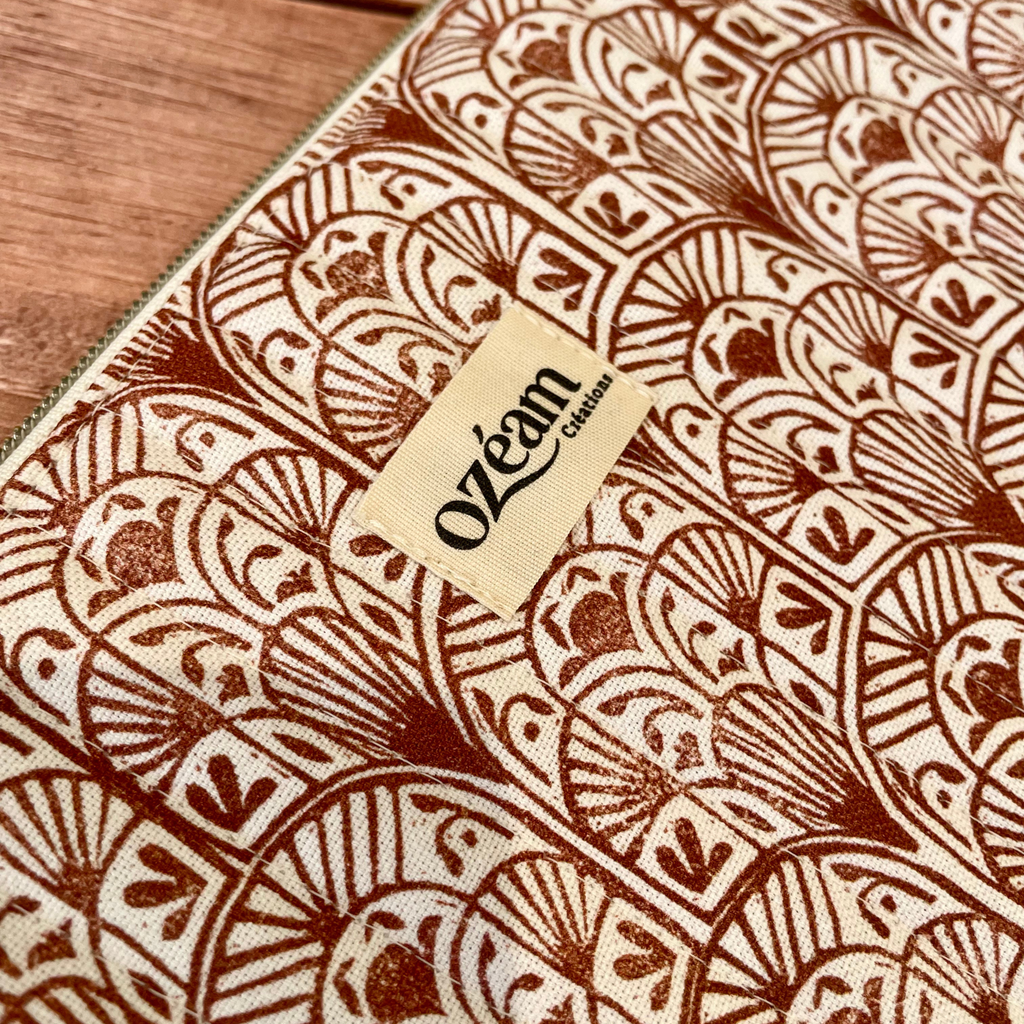 Pochette plate - Taj Mahal terracotta
