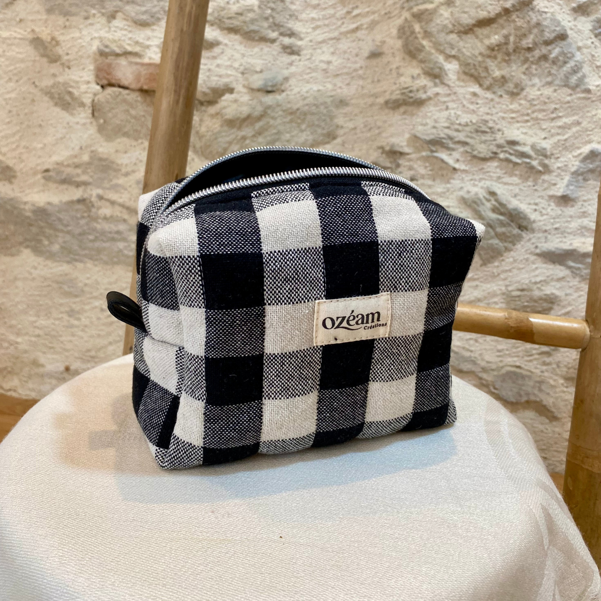 Trousse carrée - Évasion Noir