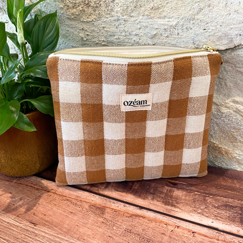 Pochette plate - Évasion Caramel
