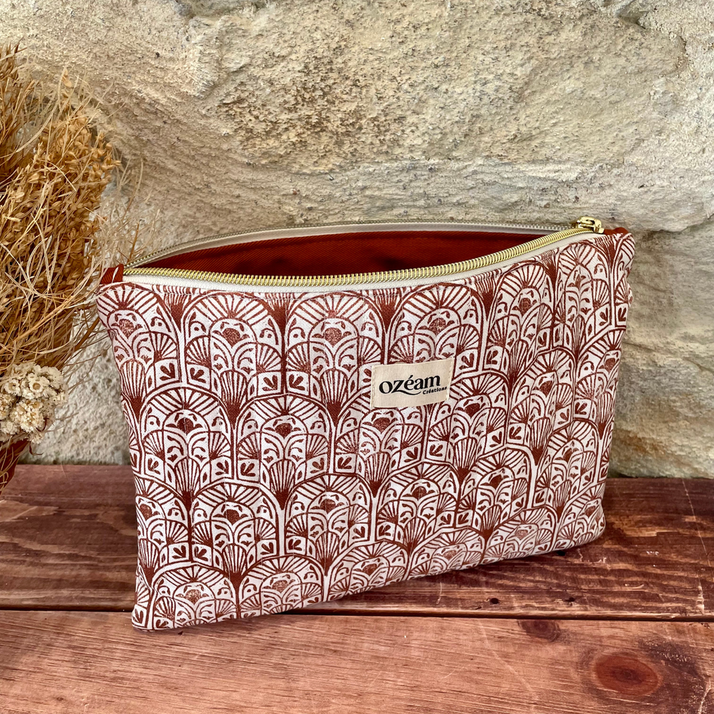 Pochette plate - Taj Mahal terracotta
