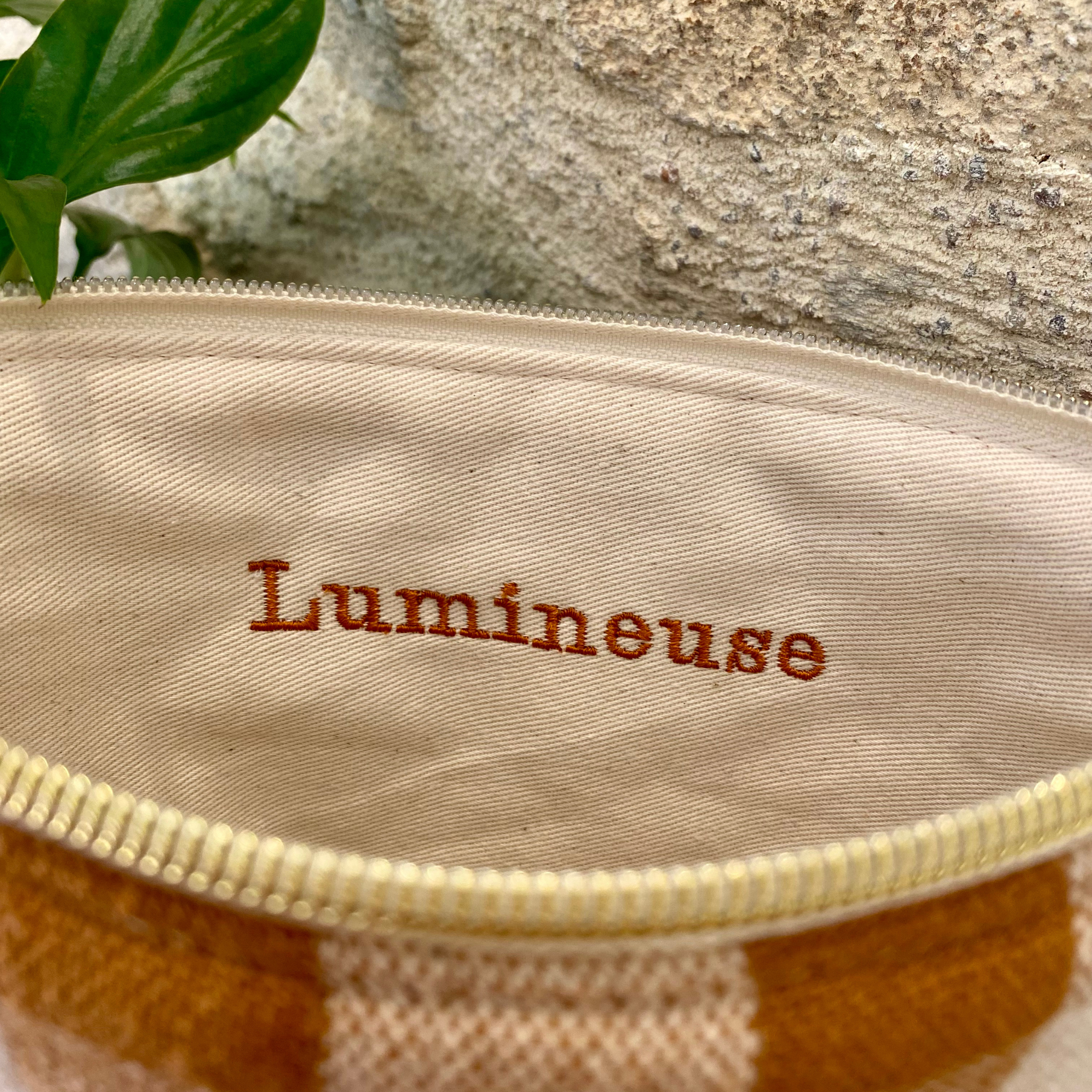 Pochette plate - personnalisée