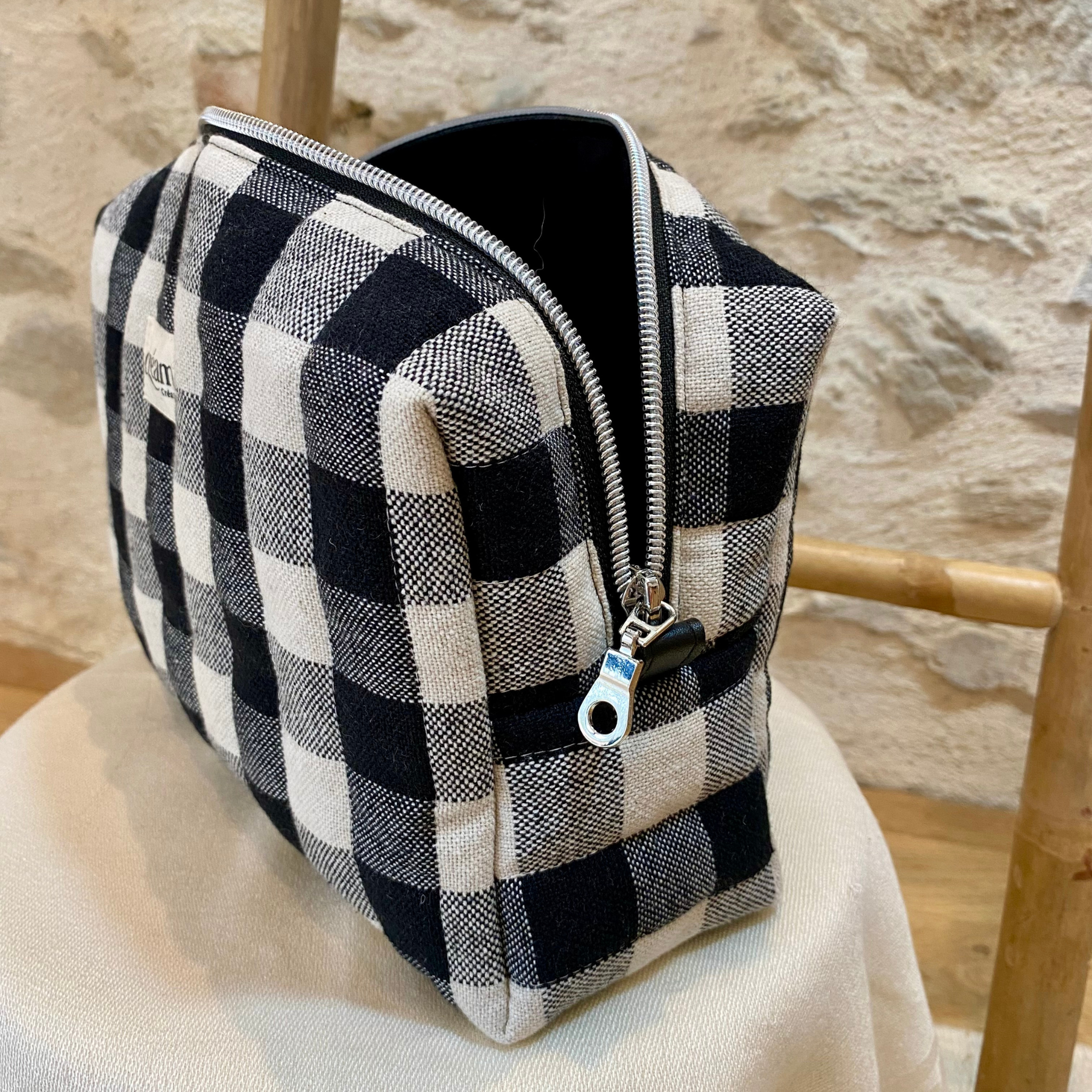 Trousse carrée - Évasion Noir