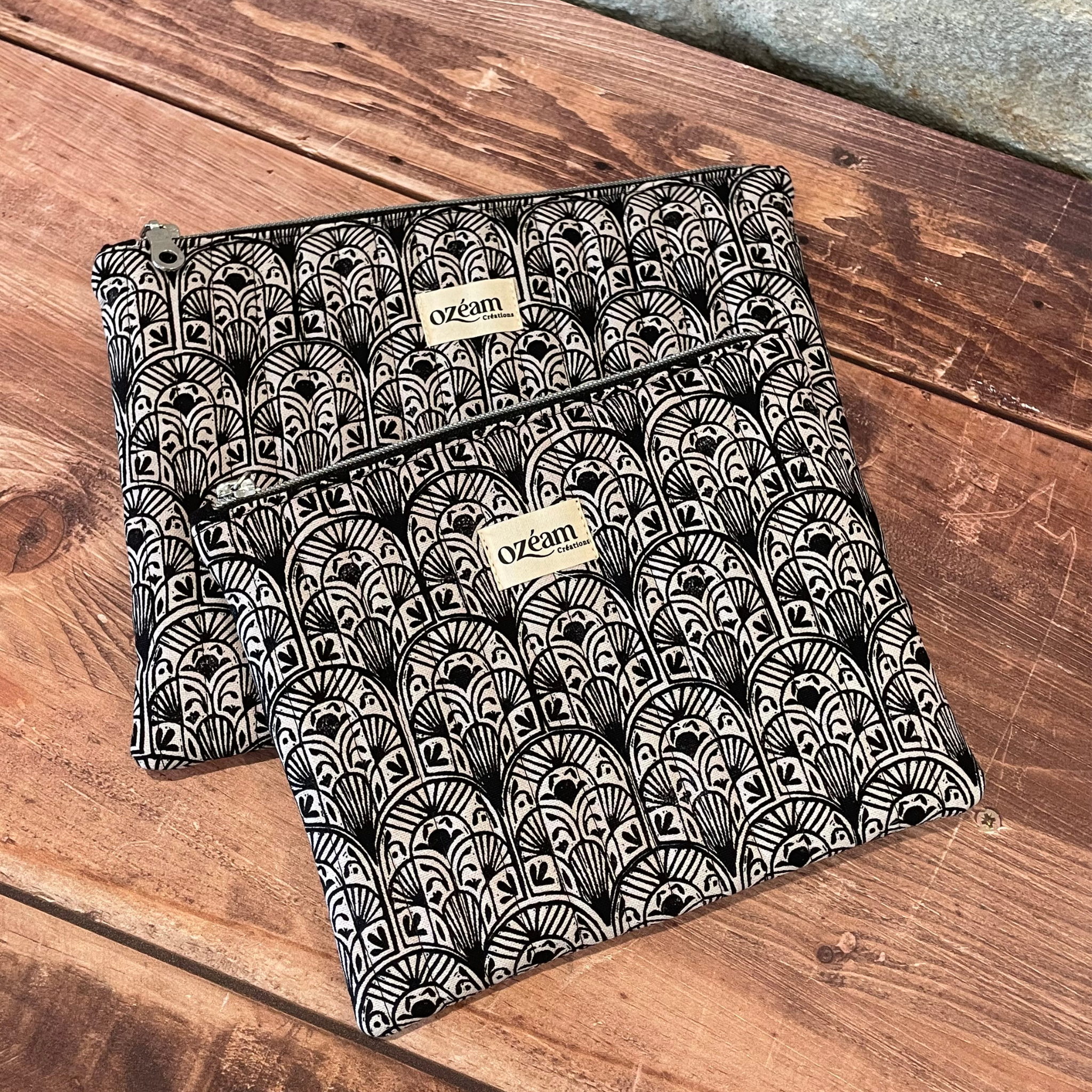Pochette plate - Taj Mahal noir