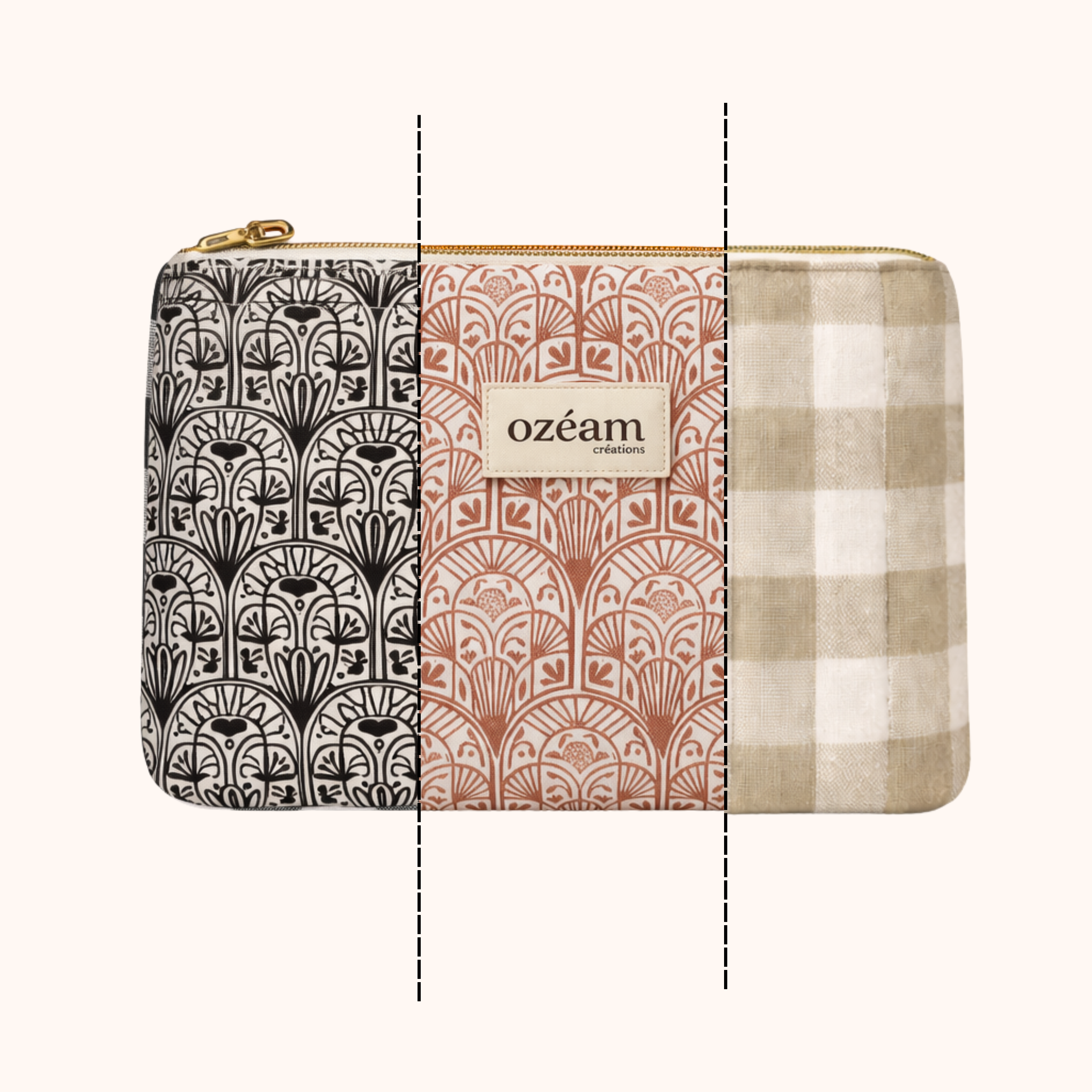 Pochette plate - personnalisée